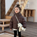 Winter Kids Down Coat – Hooded Warm Jacket for Boys & Girls