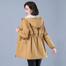 Women Winter Puffer Coat – Warm Cotton Hooded Casual Parka