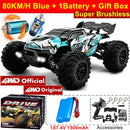 4WD Remote Control Car High-Speed 50-80KM/H Off-Road Buggy Truck