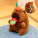 Cute Capybara Plush Toy – Hoodie with Wings Stuffed Animal Doll