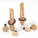 Wooden Ring Unlocking Game | Magic Ring Kongming Lock Puzzle Toy