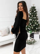 Women's Clothing Autumn and Winter New Fashion Commuter V-neck
