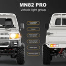 ZWN 1:12 RC Car MN82 PRO 4WD Off-Road Truck with Headlights