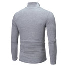 Men’s Thermal Shirt – Slim Fit High Neck Long Sleeve Winter Top