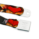 Red Hood Logo Full Color Black Red Seatbelt Belt - Red Hood and the Outlaws #29 Shooting/Explosion Cover Pose/Logo Webbing