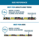 Batman Full Color Black Yellow Seatbelt Belt - BATGIRL Panels Yellow/Pink Webbing