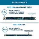 Batman Full Color Black Yellow Seatbelt Belt - Batman Gothic Knights Poses Webbing