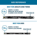 Batman Full Color Black/Yellow Seatbelt Belt - THE JOKER Smiling Eyes Sketch Close-Up Black/White Webbing