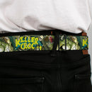 DC COMICS FOREVER EVIL Full Color Black Gray Seatbelt Belt - Batman & Robin Forever Evil Issue 23.4 KILLER CROC #1 Cover Pose Greens Webbing