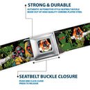 Gas Masked POISON IVY Full Color Seatbelt Belt - Detective Comics Issue #752 Cover Gas Masked POISON IVY Webbing