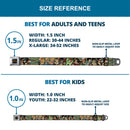 DC COMICS BOMBSHELLS Rays Full Color Black Gray Orange-Red Fade Seatbelt Belt - 12-DC COMICS BOMBSHELLS Pose Rays/Stars Blues/Pink/Yellow Webbing