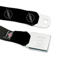 Reverse Flash Logo Full Color Black Gray Seatbelt Belt - Reverse Flash Logo Black/Gray Webbing