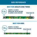 GREEN ARROW Logo Full Color Black Green Seatbelt Belt - GREEN ARROW Poses WHAT CAN ONE MAN DO? Greens/Black Webbing