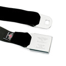 Harley Quinn Diamond Full Color Black Red Seatbelt Belt - HARLEY QUINN/Diamonds Black/Red/White Webbing