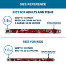 Harley Quinn Diamond Full Color Black Red Seatbelt Belt - HARLEY QUINN Poses/Comic Book Scenes Reds/Black Webbing