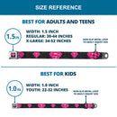 Electric Supergirl Shield Full Color Black Hot Pink Yellow Seatbelt Belt - Electric Supergirl Shield/Swirl Black/Gray/Hot Pink/Yellow Webbing