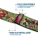 Superman Black Silver Seatbelt Belt - Supergirl Tattoo Scene Webbing