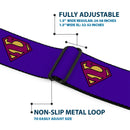 Bizzaro Logo Full Color Blue Seatbelt Belt - Bizzaro Logo w/Bizzaro Pose Webbing