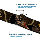 Wonder Woman 2017 Icon Full Color Black/Gold Seatbelt Belt - Wonder Woman 2017 Icon/3-Poses/Lasso of Truth Black/Brown/Golds Webbing