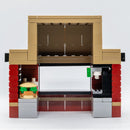 Brick-Fil-A Stand with Employee Minifig