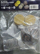 30 Metal Coin HIGH VALUE Board Game Upgrade Set (Industrial Coins) NEW! -