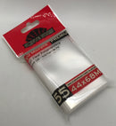 Premium Mini European Card Sleeves (44x68mm) 55 Pack, 100 Micron, SKS-9902