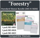 Forestry Compatible Card Sleeve Bundle (8803 x1, 8810 x 1, 8823 x 1)
