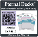 Eternal Decks Compatible Card Sleeve Bundle (8810 x 3)