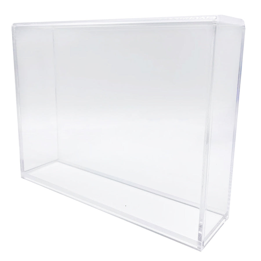 Acrylic Case for N64 Nintendo 64 Standard Video Game Boxes, 4mm thick, UV Resistant & Magnetic Slide Bottom
