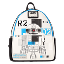 Loungefly Star Wars: The Power of the Force R2-D2 Astromech Droid Light Up Mini Backpack