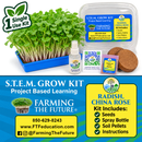 K-12 STEM Student Microgreen Kit - Single (Market Variety) Classroom Grow Kit