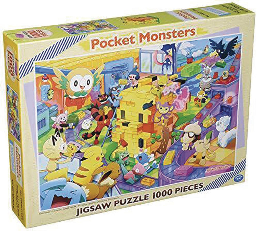 Pokemon Lets Make it Together Pikachu 1000Pcs Puzzle