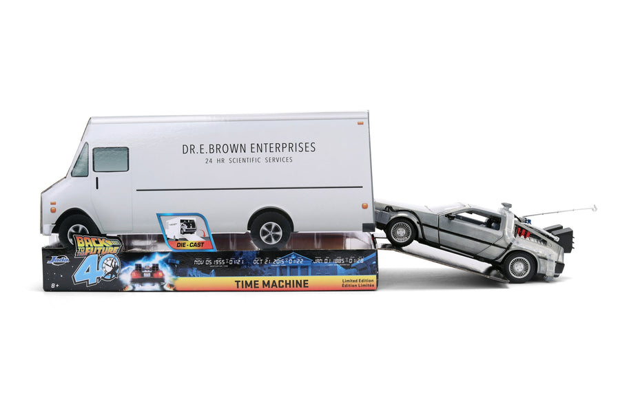 Back to the Future die-cast 1:24 scale 40th Anniversary