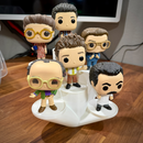 Funko Pop and Action Figure Display Riser, 6 Level Crystal Stand, Tiered Collectible Display for 6 and 7 Inch Figures