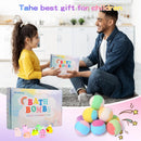 Bath Bombs for Kids – Natural Fizzy Surprise Bath Toys Inside