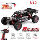 WLtoys 124016 V8 RC Car 75 KM/H High Speed 4WD Drift Off-Road
