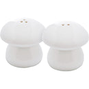 Salt And Pepper Mushroom Shakers Set | Cottagecore | Minimalist White