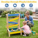 Sand and Water Table for Toddlers with 2 Basins