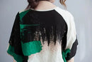 Women Summer T-shirt – Retro Loose Cotton Linen Short Sleeve Top