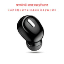 Single Ear Bluetooth Headset – Wireless Mono Earpiece with Mic, Bluetooth 5.0, Waterproof Sports Earphone for Hands-Free Calls