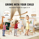 Magnetic Drawing Board Easel – Educational Art Toy for Kids