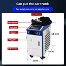 Water Cooled 1500W Mini Laser Welder Stainless Steel Aluminum Iron Portable Handheld Fiber Welding Machine