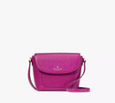 Kate Spade Elsie Pebbled Leather Baja Rose Crossbody Bag KE390