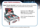 2024 Topps Chrome Baseball Hobby Jumbo Box