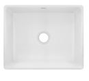 Elkay Fireclay 25 L x 19 W Farmhouse Kitchen Sink Fireclay in White, Size 9.12 H