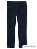 The Childrens Place Girls Uniform Stretch Skinny Chino Pants 2-Pack in Blue | Size 10 |