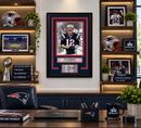 Tom Brady Scream Spotlight New England Patriots 8" x 10" Framed Football Photo with Engraved Autograph