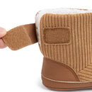 Newborn Baby Winter Boots – Soft Corduroy Booties