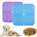 Silicone Dog Lick Mat with Suction Cups – Slow Feeder Lick Pad for Dogs