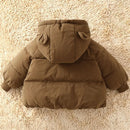 Kids Winter Down Jacket – Warm Hooded Parka for Boys & Girls